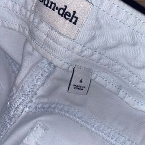 Baby blue Sun Deh limited edition cargo pants size 4